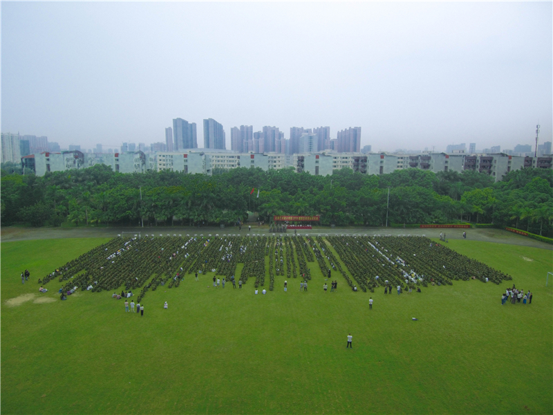 北海艺术设计学院体测图片